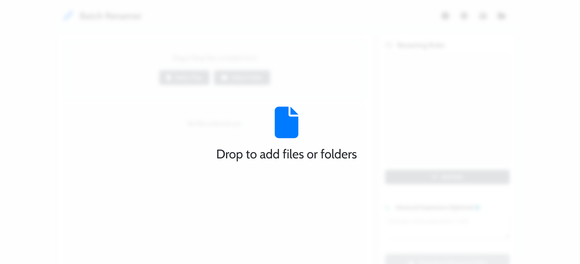 Step 1: Adding multiple files to the batch file renamer.