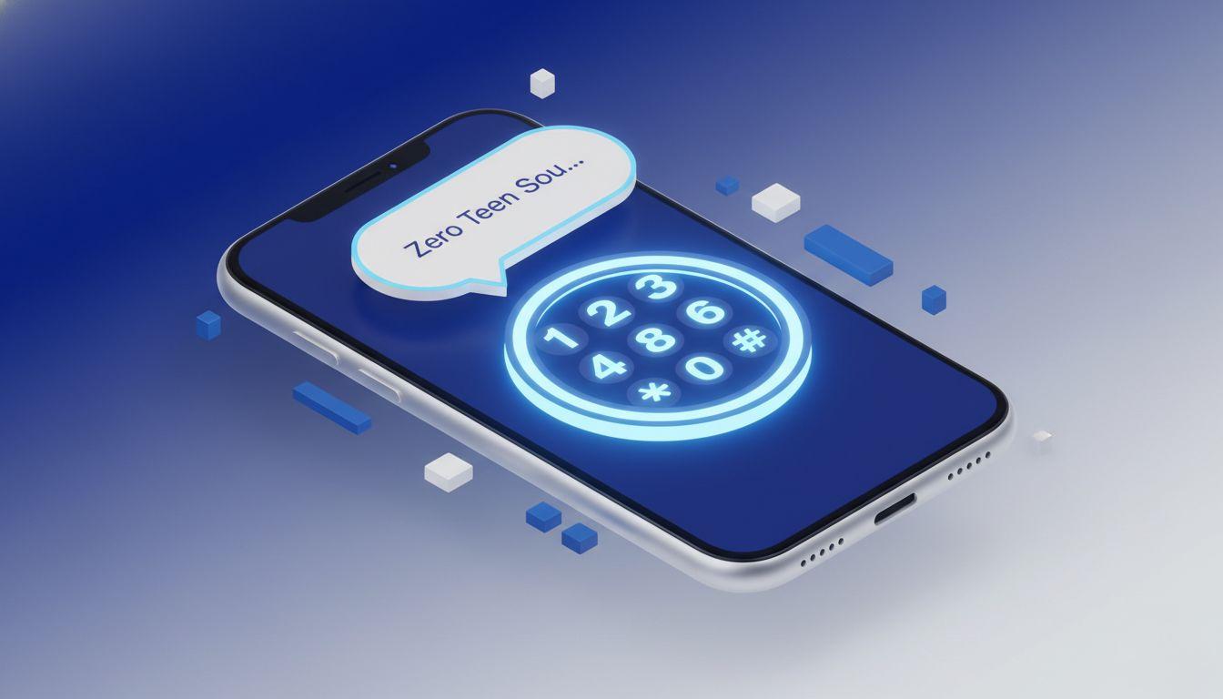 Interface of the Roman Urdu Number Converter showing a mobile number converted to text.